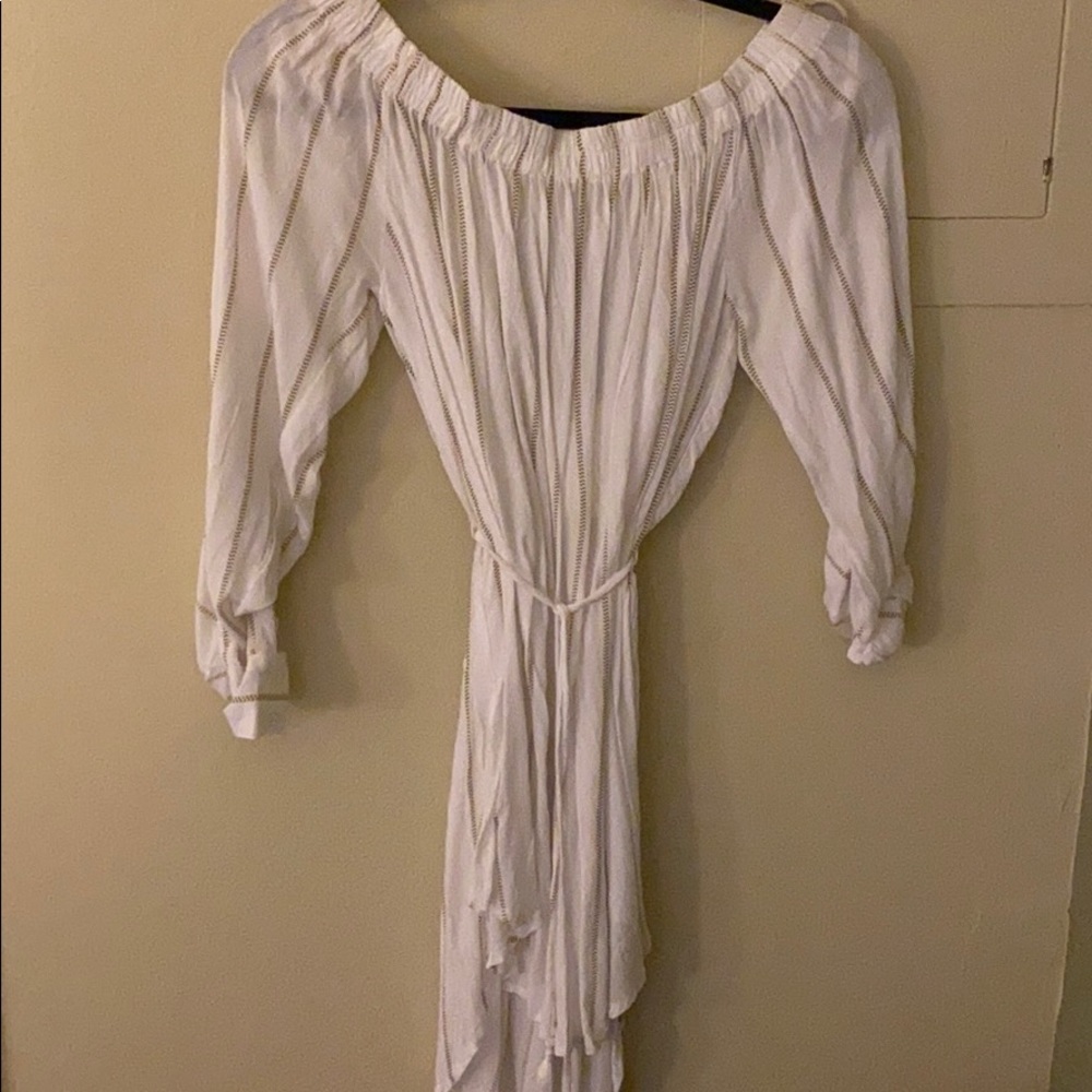 BNWT Faithfull the Brand White off shoulder dress